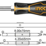 6 In 1 screwdriver set