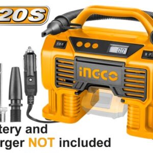 Cordless auto air compressor