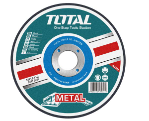 Abrasive metal cutting disc
