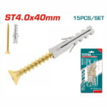 Screw plug sets 4 X 40mm