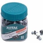 Hex self-drilling screw with rubber washer