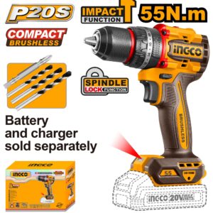 Compact Brushless Cordless Impact Drill