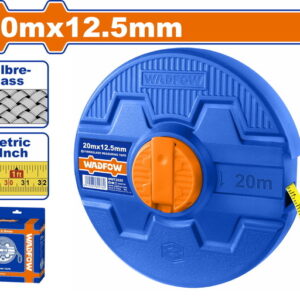 Fibreglass measuring tape 20m*12.5mm